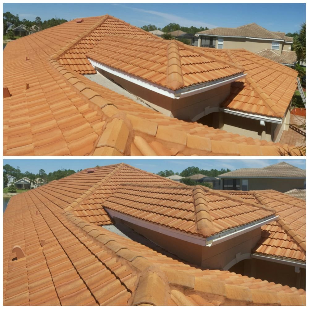 Slide of All American Roof Cleaning