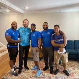 The King team with my fiancé after finishing our pack and move job!