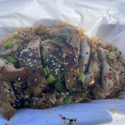 Pineapple fried rice with chicken