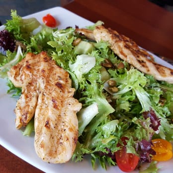 Seasons 52 - Organic field greens with chicken - New American Near Me - Plano, Texas