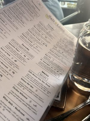 Menu photo 1 Salt  + Lime Del Mar, CA