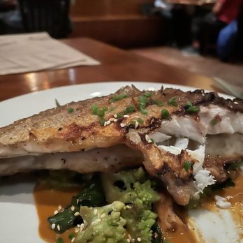 Cabezon - Grilled, whole, boneless branzino, so light, crisp and delish - Seafood Near Me - Portland, Oregon Cabezon - Grilled, whole, boneless branzino, so light, crisp and delish - Seafood Near Me - Portland, Oregon
