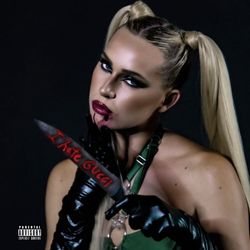 Stephanie Kilmer Productions - Album cover with Musician Artist Siren for her single "I Hate Gucci" Makeup Hair Wardrobe Photography and editing by Stephanie Kilmer