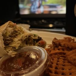 Movie Tavern - Brookfield Square - Smash Burger Wrap