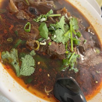 Dumplings' Legend - Spicy beef noodle soup (so good!) - Dim Sum Near Me - London, XGL Dumplings' Legend - Spicy beef noodle soup (so good!) - Dim Sum Near Me - London, XGL
