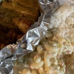 Jeepney by Adobo Grill - Chicken Katsu Curry with Mac Salad and white rice