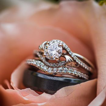 TQ Diamonds - Engagement ring and wedding bands - all purchased at TQ :) - Jewelry Near Me - Madison, Wisconsin