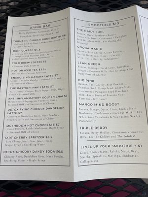 Menu photo 2 Bastion Portland, OR