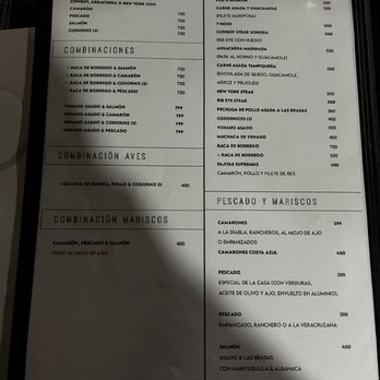Tapanco - 1/14/23 Menu - Steakhouses Near Me - Rosarito, BCN