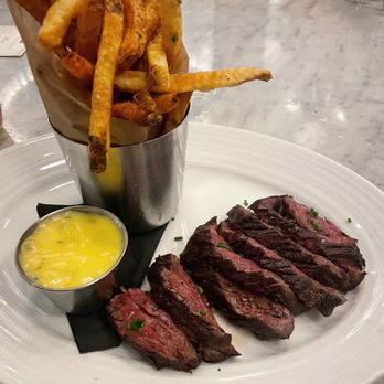 La Belle Helene - Steak Frites; Follow me @RimyEats on Instagram - French Near Me - Charlotte, North Carolina