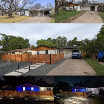 B Pérez Landscaping - Before and after comparison - Landscaping Near Me - Austin, Texas