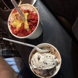 Hot Cheeto Esquites Oreo ice cream Hot Cheeto Esquites Oreo ice cream