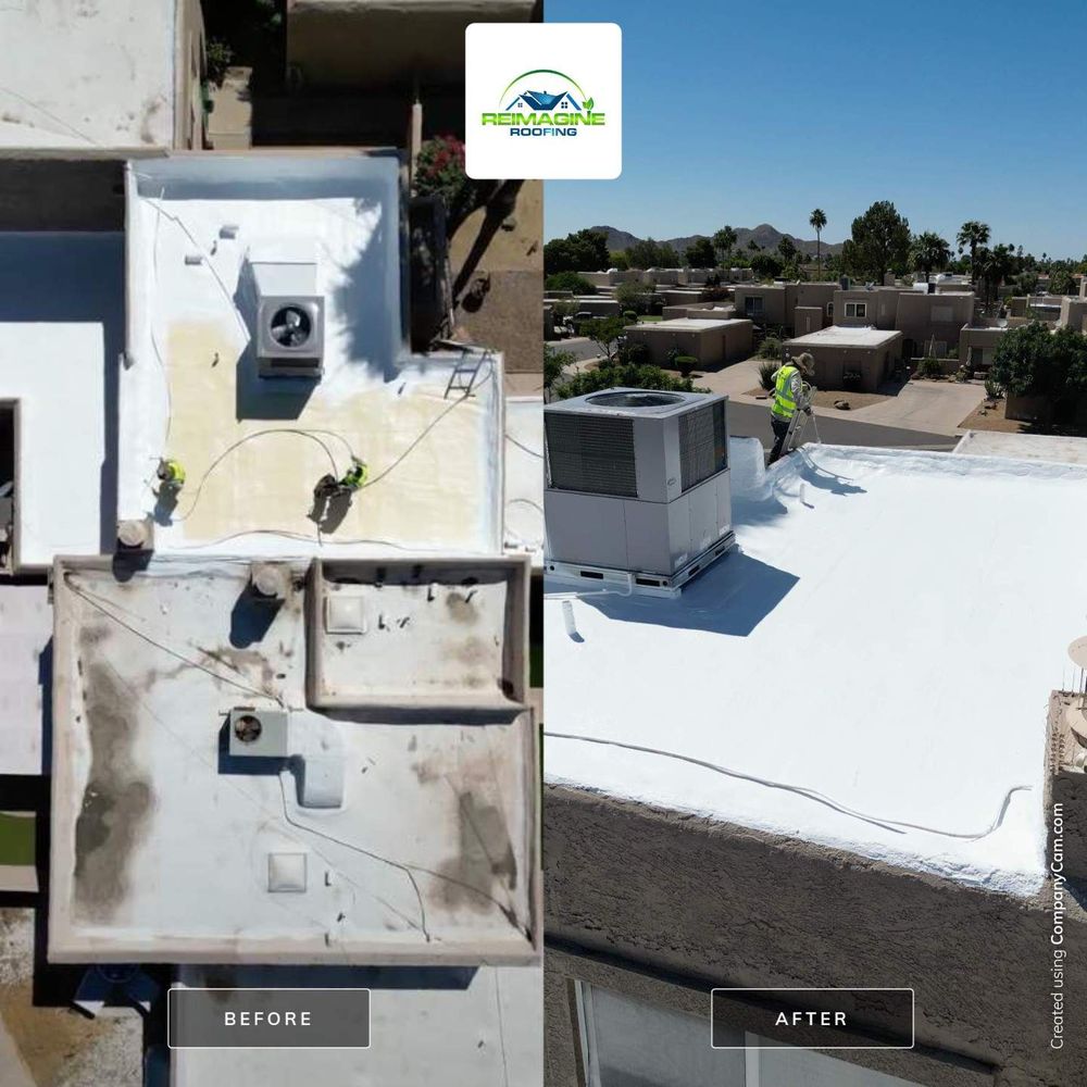 Slide of Reimagine Roofing