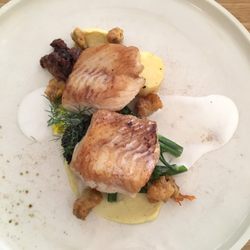 Cians on Bridge Street - Pan fried cod