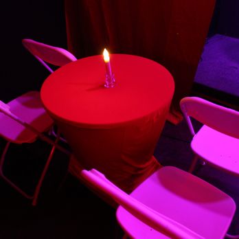 Shark's Comedy Club - a lit candle on a table - Comedy Clubs Near Me - Dallas, Texas Shark's Comedy Club - a lit candle on a table - Comedy Clubs Near Me - Dallas, Texas
