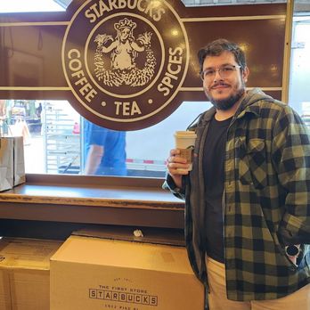 Starbucks - Original Starbucks logo - Coffee & Tea Near Me - Seattle, Washington Starbucks - Original Starbucks logo - Coffee & Tea Near Me - Seattle, Washington