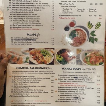 Pho Today - Menu - Vietnamese Near Me - Jacksonville, Florida
