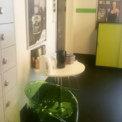 Fitness World - Kaffe og the lige ved hyggekrogen