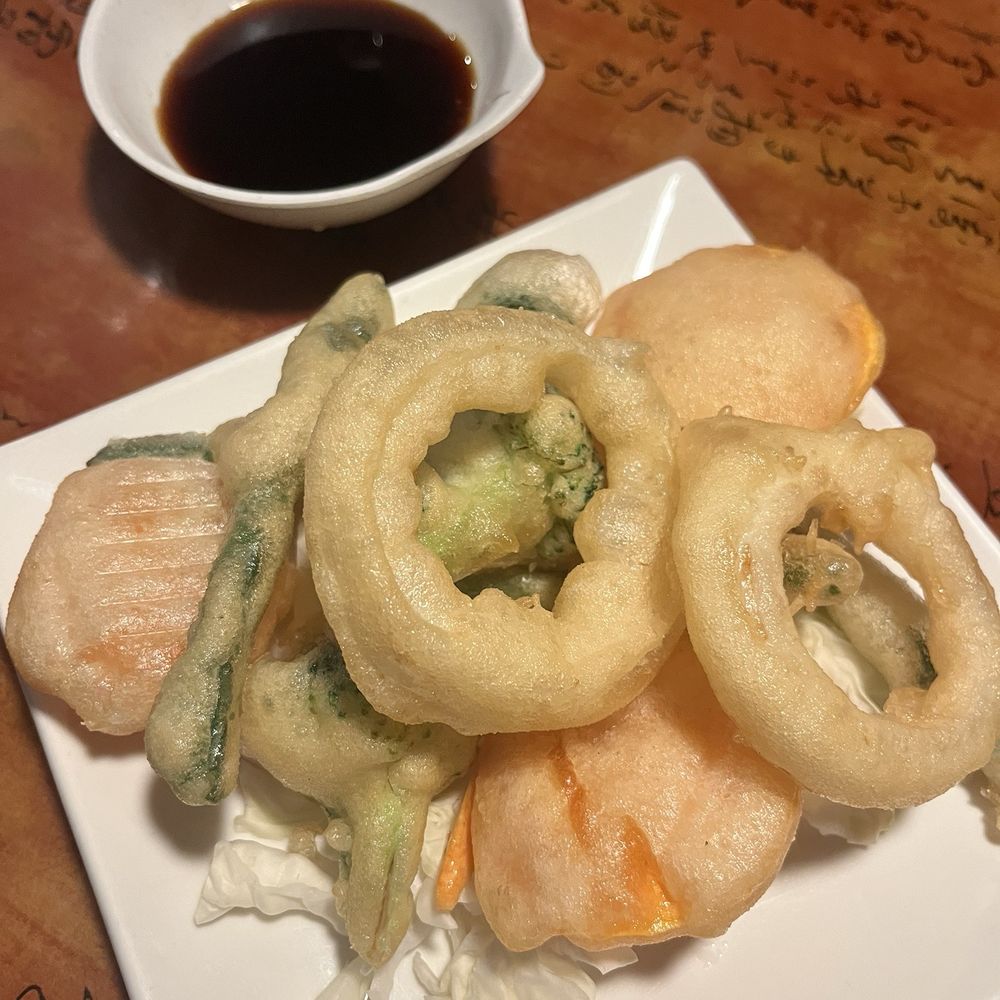 Water Moon - Gluten free A9. Veggie Tempura - Asian Fusion Near Me - Draper, Utah Water Moon - Gluten free A9. Veggie Tempura - Asian Fusion Near Me - Draper, Utah