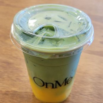 OnMe Cafe - MANGO MATCHA LATTE - Coffee & Tea Near Me - Ontario, California OnMe Cafe - MANGO MATCHA LATTE - Coffee & Tea Near Me - Ontario, California