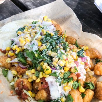 Sea Salt Eatery - Tilapia tacos is yum! Packed with so much meat I needed a fork and knife to eat this - Seafood Near Me - Minneapolis, Minnesota Sea Salt Eatery - Tilapia tacos is yum! Packed with so much meat I needed a fork and knife to eat this - Seafood Near Me - Minneapolis, Minnesota