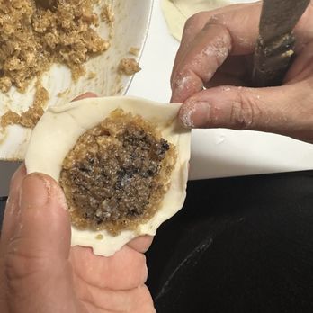 Noodle Kitchen - Owner shows how to make the Xiaolongbao - Chinese Near Me - Spring, Texas