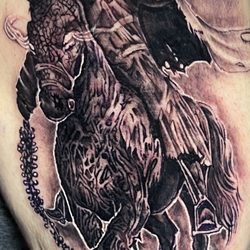Miss Heidi's Tattoo - Headless Horseman