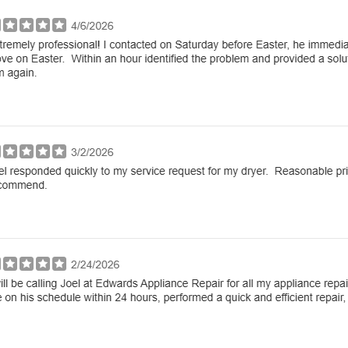 Edwards Appliance Repair - Appliances & Repair Near Me Edwards Appliance Repair - Appliances & Repair Near Me