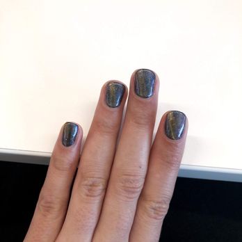 Nancy Nails & Spa - Glitter gel manicure - Nail Salons Near Me - Redmond, Washington