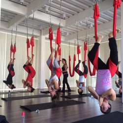 I Go Beyond Yoga - Praying we won't drop on the floor.