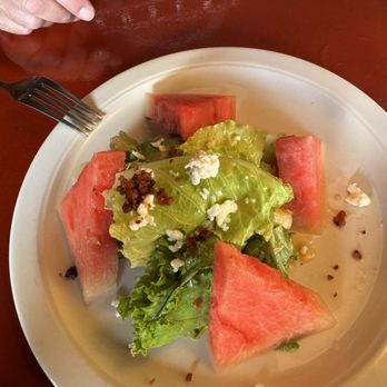 Tin Box - The watermelon salad, delish. - Barbeque Near Me - Vieques, Puerto Rico Tin Box - The watermelon salad, delish. - Barbeque Near Me - Vieques, Puerto Rico