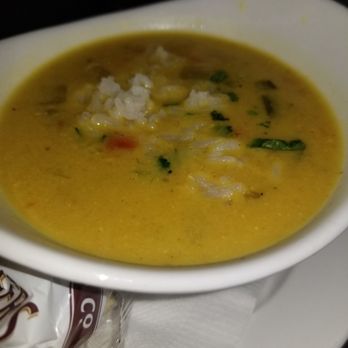 Apres Diem - Soup of the day- yellow curry soup - Bars Near Me - Atlanta, Georgia