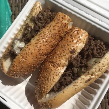 Dar’s Steaks - Seeded roll, steak, fried onions, provolone, biodegradable container - Cheesesteaks Near Me - Haddon Township, New Jersey Dar’s Steaks - Seeded roll, steak, fried onions, provolone, biodegradable container - Cheesesteaks Near Me - Haddon Township, New Jersey