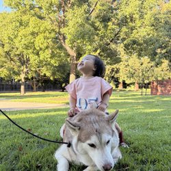 Baby enjoying the ride haha