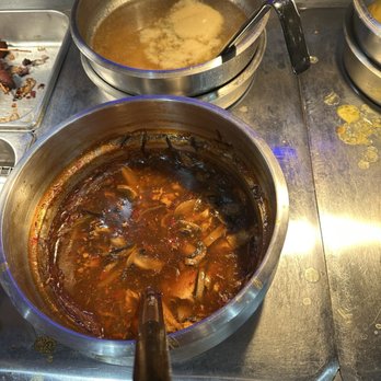 Umai Fusion Buffet - Old soup is you look close you can see a film all over both soups - Buffets Near Me - Alexandria, Virginia Umai Fusion Buffet - Old soup is you look close you can see a film all over both soups - Buffets Near Me - Alexandria, Virginia
