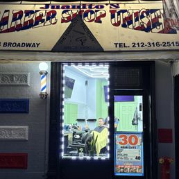 Exterior photo of Juanito's Barber Shop - New York, New York Exterior photo of Juanito's Barber Shop - New York, New York