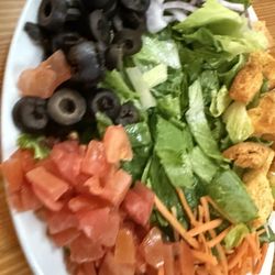 Gearhart Bowl & Fultano's Pizza - Dinner salad