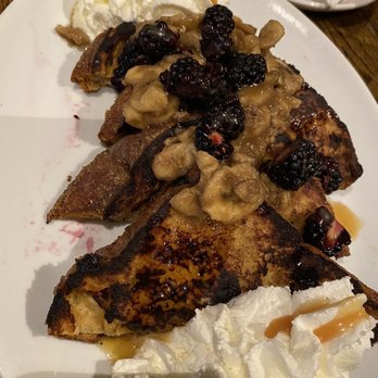 Siena Tavern - Burnt Caramel Banana French Toast - Italian Near Me - Chicago, Illinois Siena Tavern - Burnt Caramel Banana French Toast - Italian Near Me - Chicago, Illinois