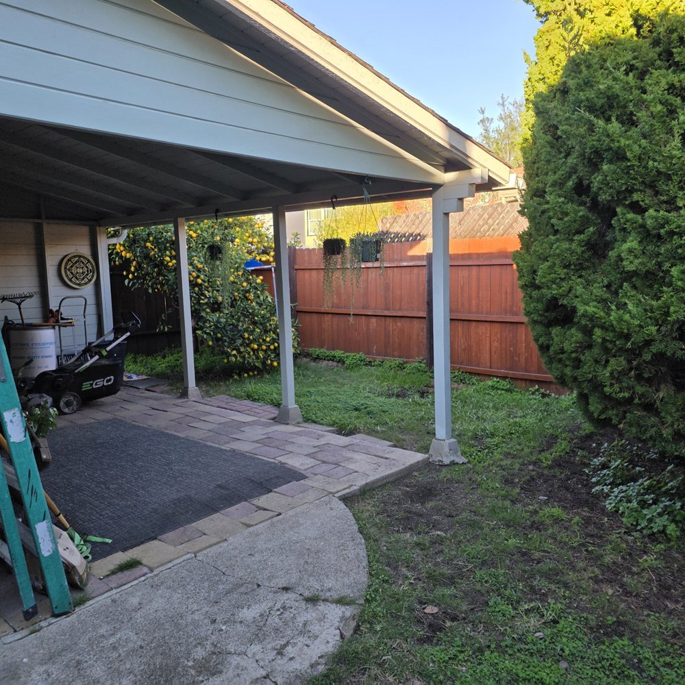 Turf World - My yard before work completion - Artificial Turf Near Me - San Leandro, California Turf World - My yard before work completion - Artificial Turf Near Me - San Leandro, California