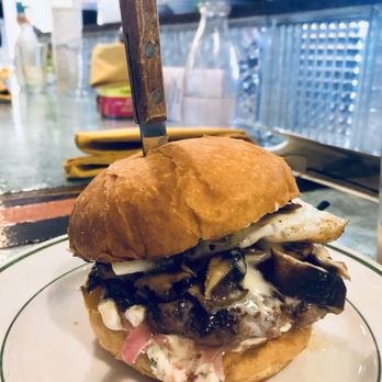 Milktooth - The cream cheese & chive aioli was perfect on this bright and savory burger. - Breakfast & Brunch Near Me - Indianapolis, Indiana