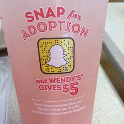 Wendy's - Snap and Wendy's  donates $5