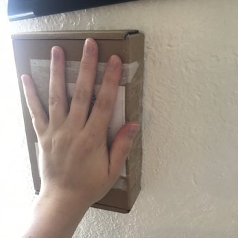 The UPS Store - This is how tiny the box was -$41 to ship less than 1/2 lb- also I have small hands !!!! - Printing Services Near Me - Sparta, New Jersey