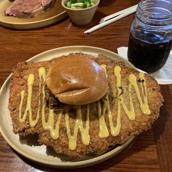 Oak and Barrel - Pork tenderloin sandwich. - Steakhouses Near Me - Monticello, Indiana