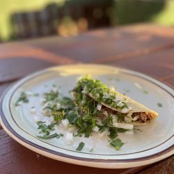 La Lena Mexican Restaurant - Carne Asada crunchy taco