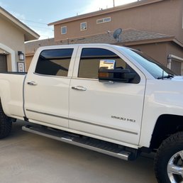 Tinted windows Tinted windows