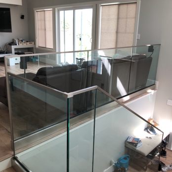 A1 Bay Area Glass - Bottom stair railing - Windows Installation Near Me - San Jose, California