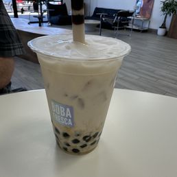 Boba Horchata!!! And an amazing Vietnamese coffee with boba!! Yet another great find in the big D!!! Boba Horchata!!! And an amazing Vietnamese coffee with boba!! Yet another great find in the big D!!!