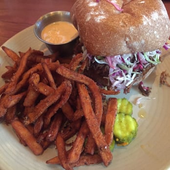 Tavern Hall - Beef brisket and sweet potato fries - New American Near Me - Bellevue, Washington Tavern Hall - Beef brisket and sweet potato fries - New American Near Me - Bellevue, Washington