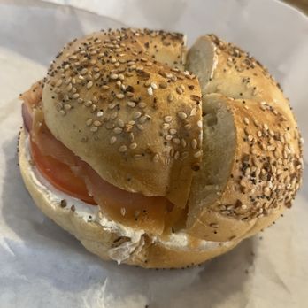 Nate's Bagels - Lox with the Works Sandwich - Bagels Near Me - Richmond, Virginia