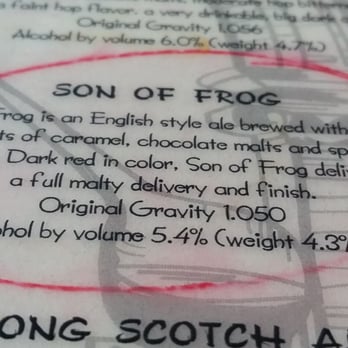North Fork Brewery - Son of Frog. - Breweries Near Me - Deming, Washington North Fork Brewery - Son of Frog. - Breweries Near Me - Deming, Washington